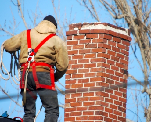 Chimneys in Moline